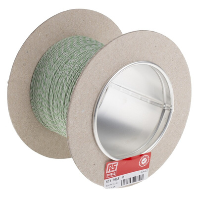 RS PRO Type K Thermocouple Wire, 50m, Unscreened, PFA Insulation, +260°C Max, 1/0.2mm