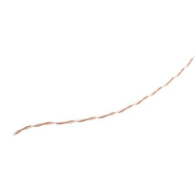RS PRO Type T Thermocouple Wire, 50m, Unscreened, PFA Insulation, +260°C Max, 1/0.2mm