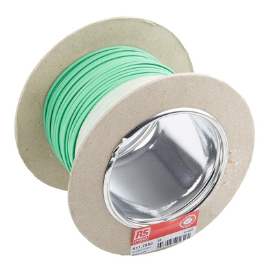 RS PRO Type K Thermocouple Wire, 25m, Unscreened, PFA Insulation, +260°C Max, 7/0.2mm