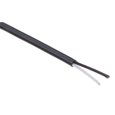RS PRO Type J Thermocouple Wire, 25m, Unscreened, PFA Insulation, +260°C Max, 7/0.2mm