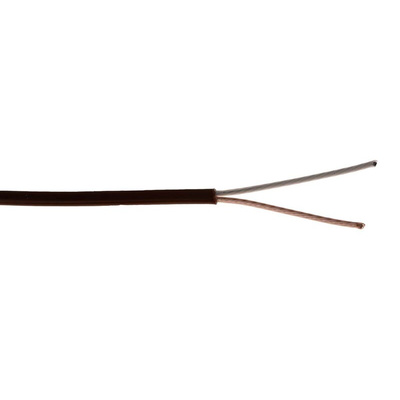 RS PRO Type T Thermocouple Wire, 50m, Unscreened, PFA Insulation, +260°C Max, 7/0.2mm