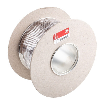 RS PRO Type T Thermocouple Wire, 100m, Unscreened, PVC Insulation, +105°C Max, 7/0.2mm