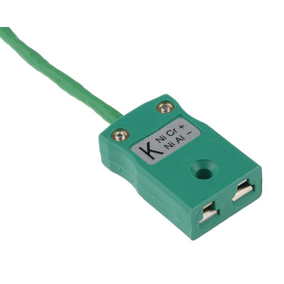 RS PRO Type K Extension Cable, 5m, PFA Insulation, 7/0.2mm