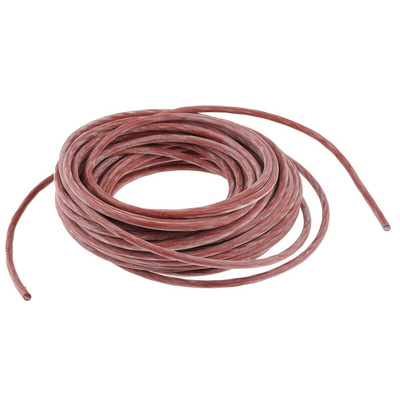 RS PRO Type RTD Resistance Thermometer Detector (RTD) Wire, 10m, PFA Insulation, +200°C Max, 7/0.2mm