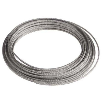 RS PRO Type J Thermocouple Wire, 10m, Glass Fibre Insulation, +350°C Max, 7/0.2mm
