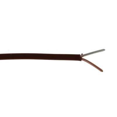 RS PRO Type T Thermocouple Wire, 50m, PFA Insulation, +260°C Max, 1/0.5mm