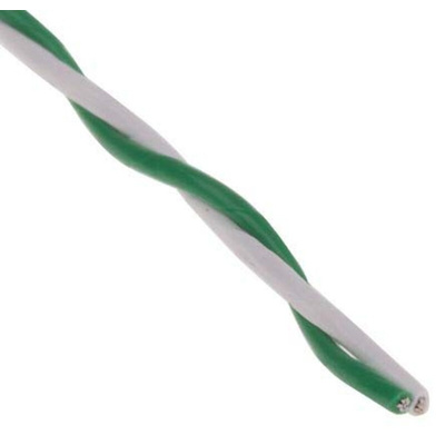 RS PRO Type K Thermocouple Wire, 25m, PTFE Insulation, +260°C Max, 7/0.2mm