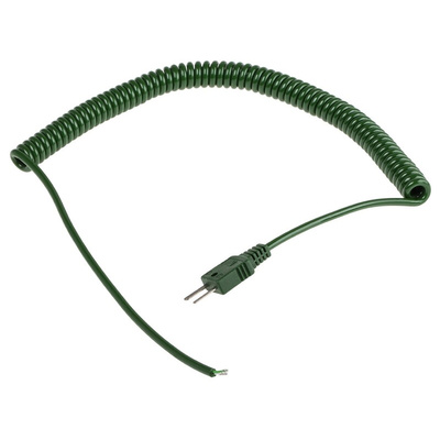 RS PRO Type K Thermocouple Wire, 2m, Polyurethane Insulation, +125°C Max, 10/0.12