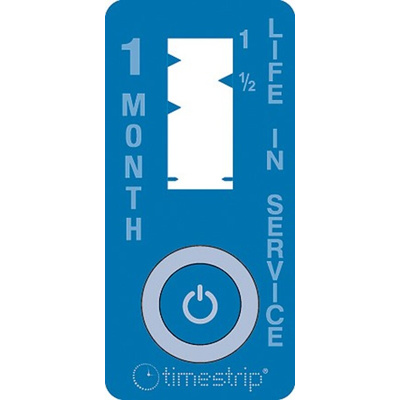 Timestrip Non-Reversible Time Indicator Label