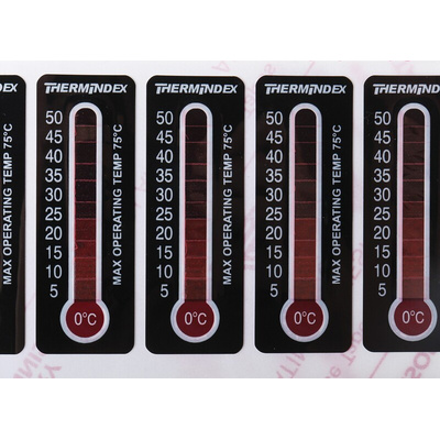 RS PRO Temperature Label Indicator, 0°C to 50°C, 11 Levels