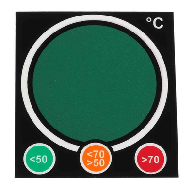 RS PRO Temperature Label Indicator, 50°C to 70°C, 3 Levels