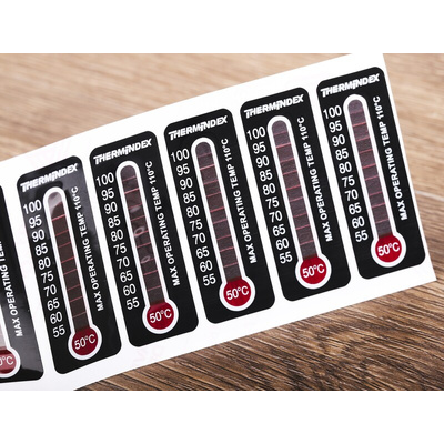 RS PRO Temperature Label Indicator, 50°C to 100°C, 11 Levels