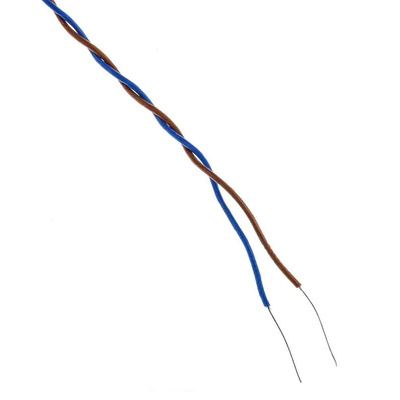 RS PRO Type K Thermocouple 1m Length, 1/0.2mm Diameter → +250°C
