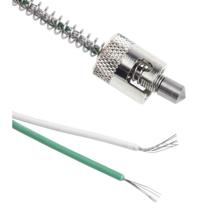 RS PRO Type K Thermocouple 170mm Length, 6mm Diameter → +400°C