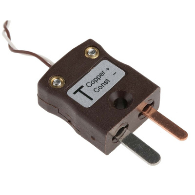 RS PRO Type T Thermocouple 5m Length, 1/0.2mm Diameter → +260°C