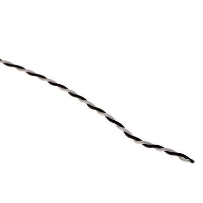 RS PRO Type J Thermocouple Wire, 25m, PFA Insulation, 1/0.3mm