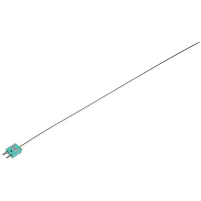 RS PRO SYSCAL Type K Thermocouple 500mm Length, 3mm Diameter → +1100°C