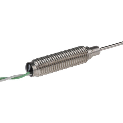 RS PRO Type K Thermocouple 500mm Length, 1.5mm Diameter → +1100°C