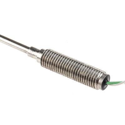 RS PRO Type K Thermocouple 500mm Length, 3mm Diameter → +1100°C