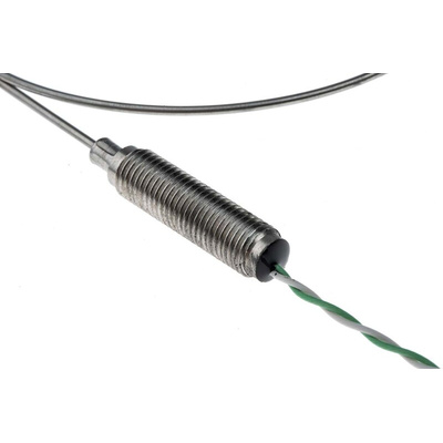 RS PRO Type K Thermocouple 500mm Length, 1.5mm Diameter → +1100°C