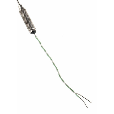 RS PRO Type K Thermocouple 1m Length, 1.5mm Diameter → +1100°C