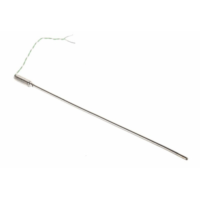 RS PRO Type K Thermocouple 250mm Length, 3mm Diameter → +1100°C