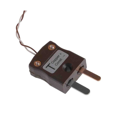 RS PRO Type T Thermocouple 1m Length, 1/0.2mm Diameter → +250°C