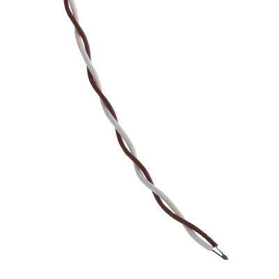 RS PRO Type T Thermocouple 1m Length, 1/0.2mm Diameter → +250°C