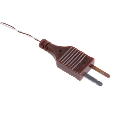 RS PRO Type T Thermocouple 1m Length, 1/0.2mm Diameter → +250°C