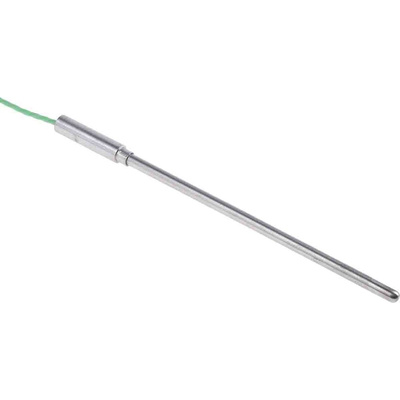 RS PRO Type K Thermocouple 150mm Length, 6mm Diameter → +1100°C