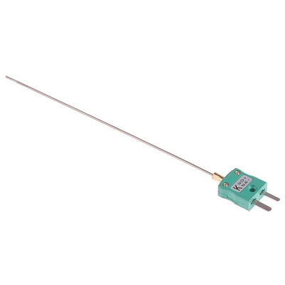 RS PRO Type K Thermocouple 150mm Length, 1.5mm Diameter → +1100°C