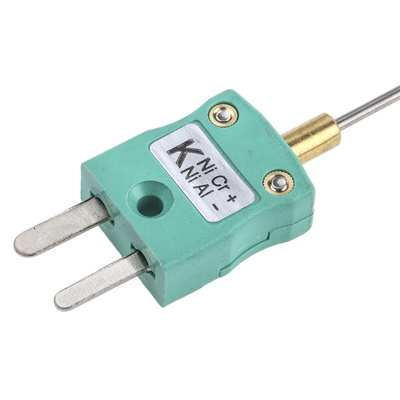 RS PRO Type K Thermocouple 250mm Length, 1.5mm Diameter → +1100°C