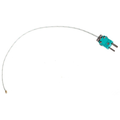 RS PRO Type K Temperature Probe 300mm Length, 0.5mm Diameter → +250°C