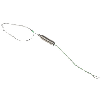 RS PRO Type K Thermocouple 500mm Length, 0.5mm Diameter → +750°C