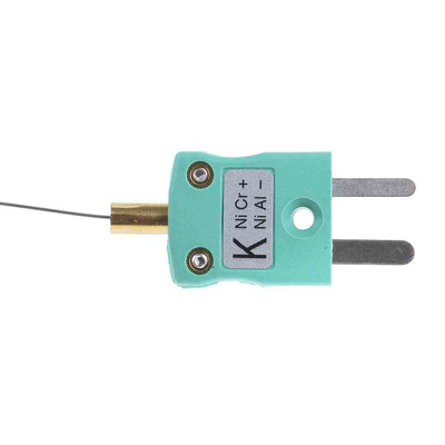 RS PRO Type K Thermocouple 150mm Length, 0.5mm Diameter → +750°C