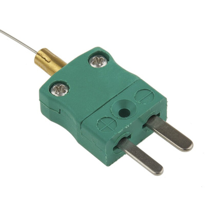 RS PRO Type K Thermocouple 150mm Length, 0.5mm Diameter → +750°C