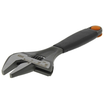 Bahco Adjustable Spanner, 170 mm Overall Length, 32mm Max Jaw Capacity