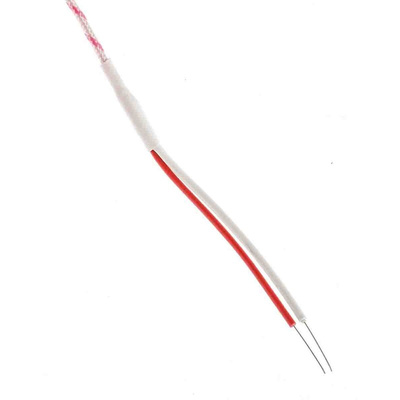 RS PRO Type N Thermocouple 2m Length, 0.3mm Diameter → +1200°C