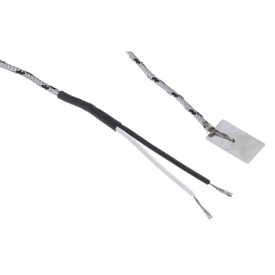 RS PRO Type J Thermocouple 2m Length, 0.2mm Diameter → +350°C