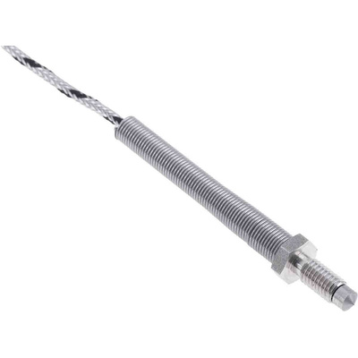 RS PRO Type J Thermocouple 2m Length, 0.2mm Diameter → +400°C