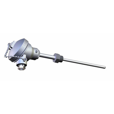 RS PRO Type K Thermocouple 515mm Length, 8mm Diameter → +800°C