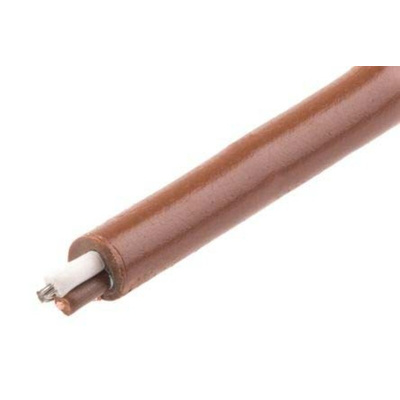 RS PRO Type T Thermocouple Wire, 100m, Screened, PVC Insulation, +105°C Max, 7/0.2mm