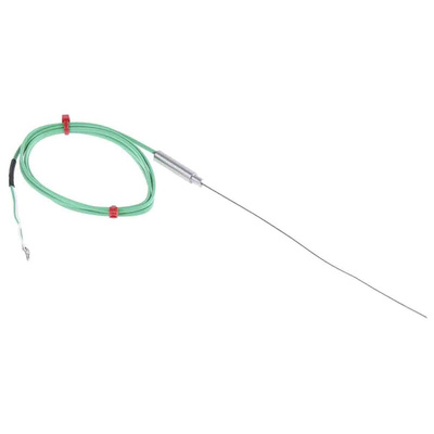 RS PRO Type K Thermocouple 150mm Length, 1mm Diameter → +1100°C