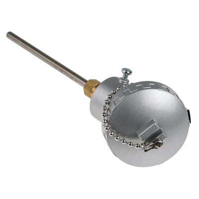 RS PRO Type K Thermocouple 100mm Length, 6mm Diameter → +1100°C