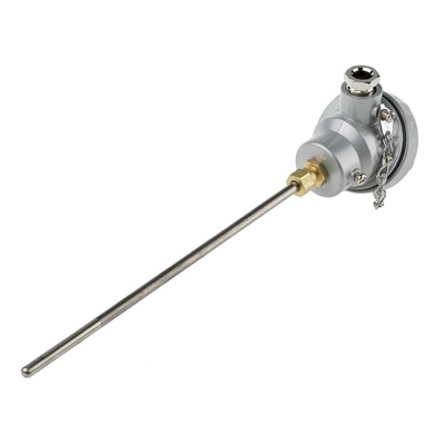 RS PRO Type K Thermocouple 200mm Length, 6mm Diameter → +1100°C