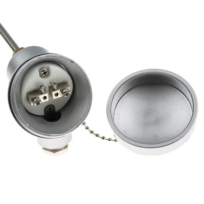 RS PRO Type K Thermocouple 300mm Length, 6mm Diameter → +1100°C