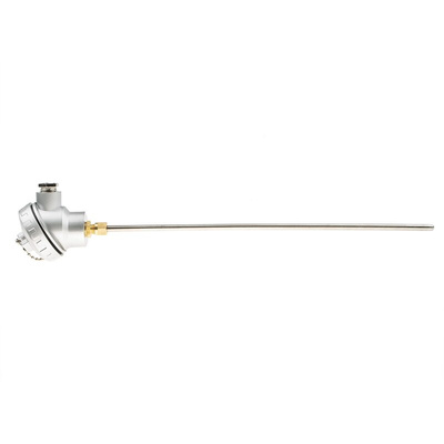RS PRO Type K Thermocouple 300mm Length, 6mm Diameter → +1100°C