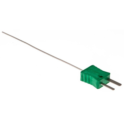 RS PRO Type K Thermocouple 100mm Length, 1mm Diameter → +800°C