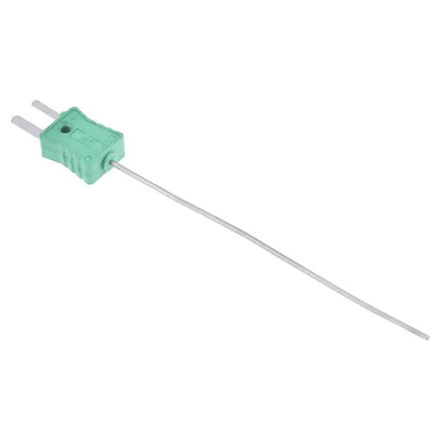RS PRO Type K Thermocouple 100mm Length, 1.5mm Diameter → +800°C