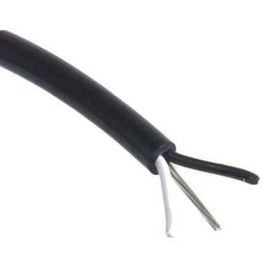 RS PRO Type J Thermocouple Wire, 50m, Screened, PVC Insulation, +105°C Max, 7/0.2mm